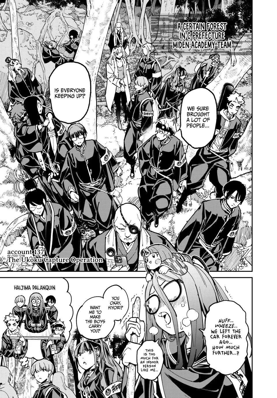 Dead Account Chapter 137 page 1 - Chapter 137: The Ukoku Capture Operation
