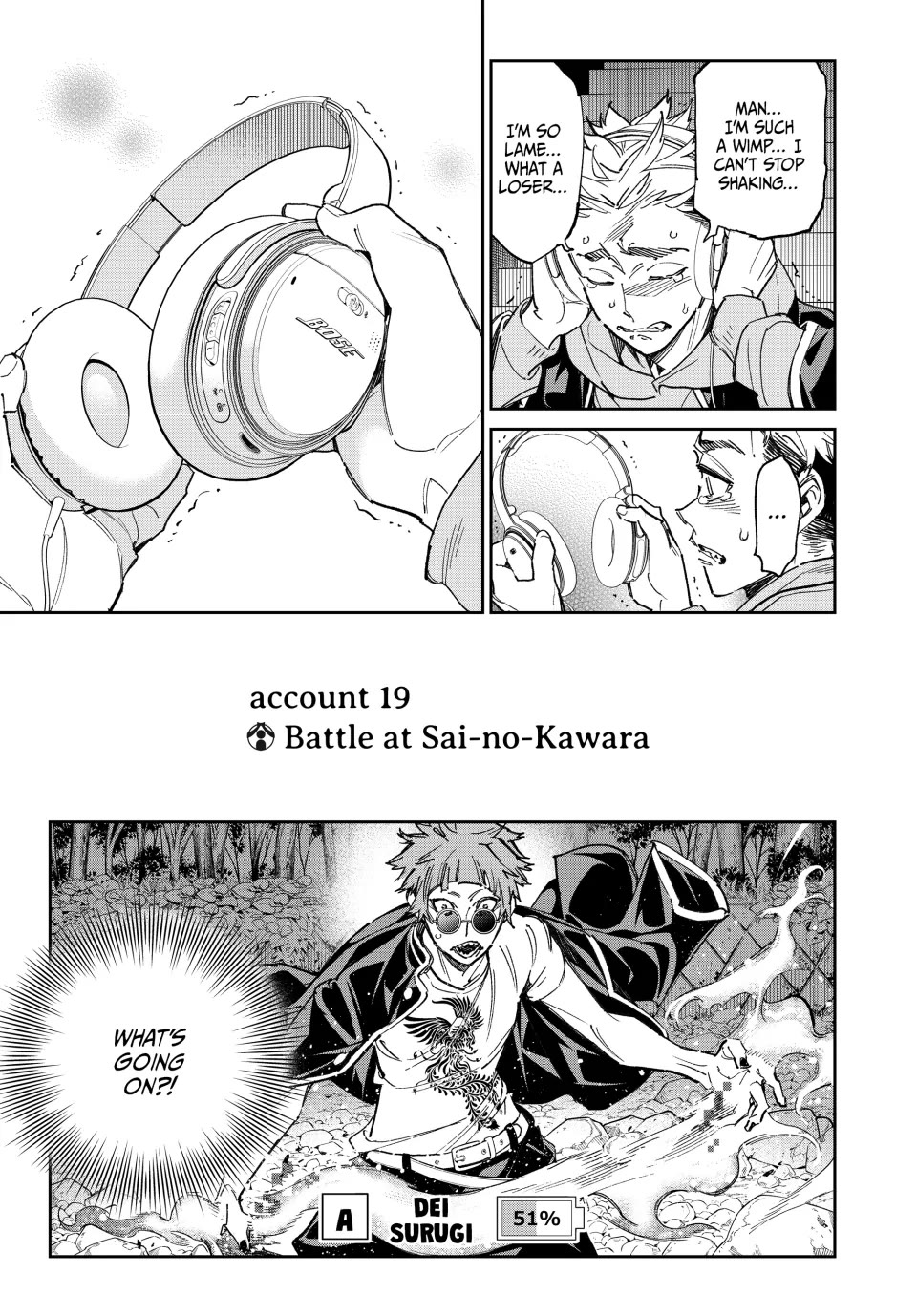 Dead Account Chapter 19 page 3 - Chapter 19: Battle at Sai-no-Kawara