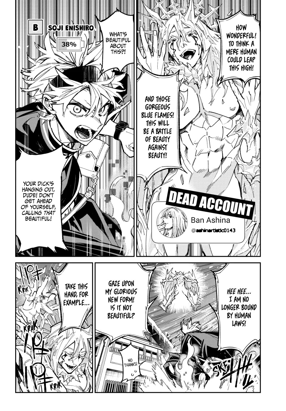 Dead Account Chapter 23 page 3 - Chapter 23: Frozen Artistry