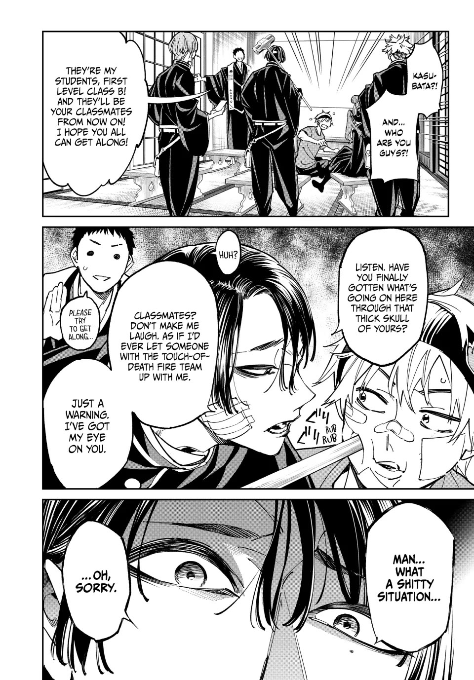 Dead Account Chapter 3 page 8 - Chapter 3: The Cyber Output Test