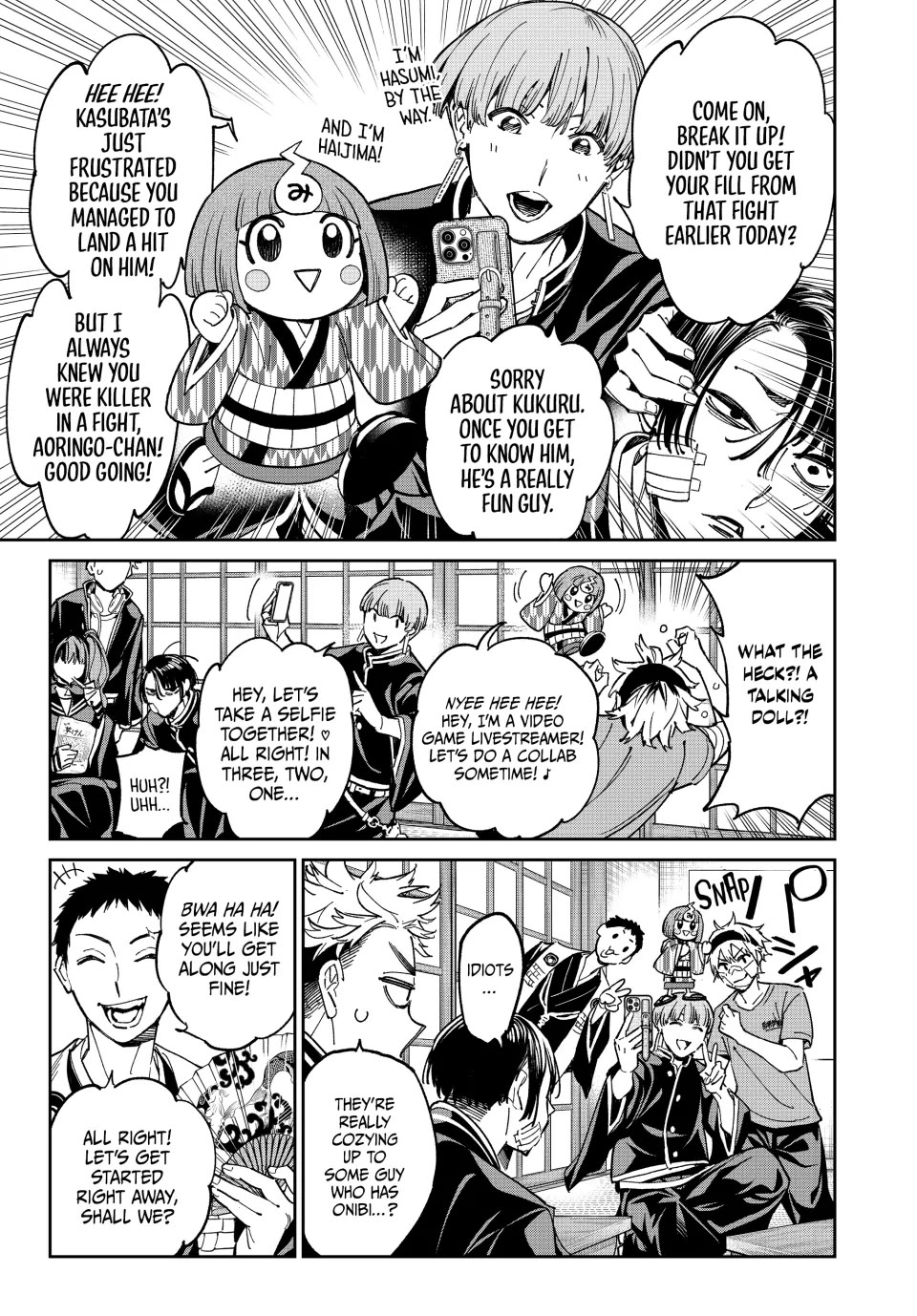 Dead Account Chapter 3 page 9 - Chapter 3: The Cyber Output Test