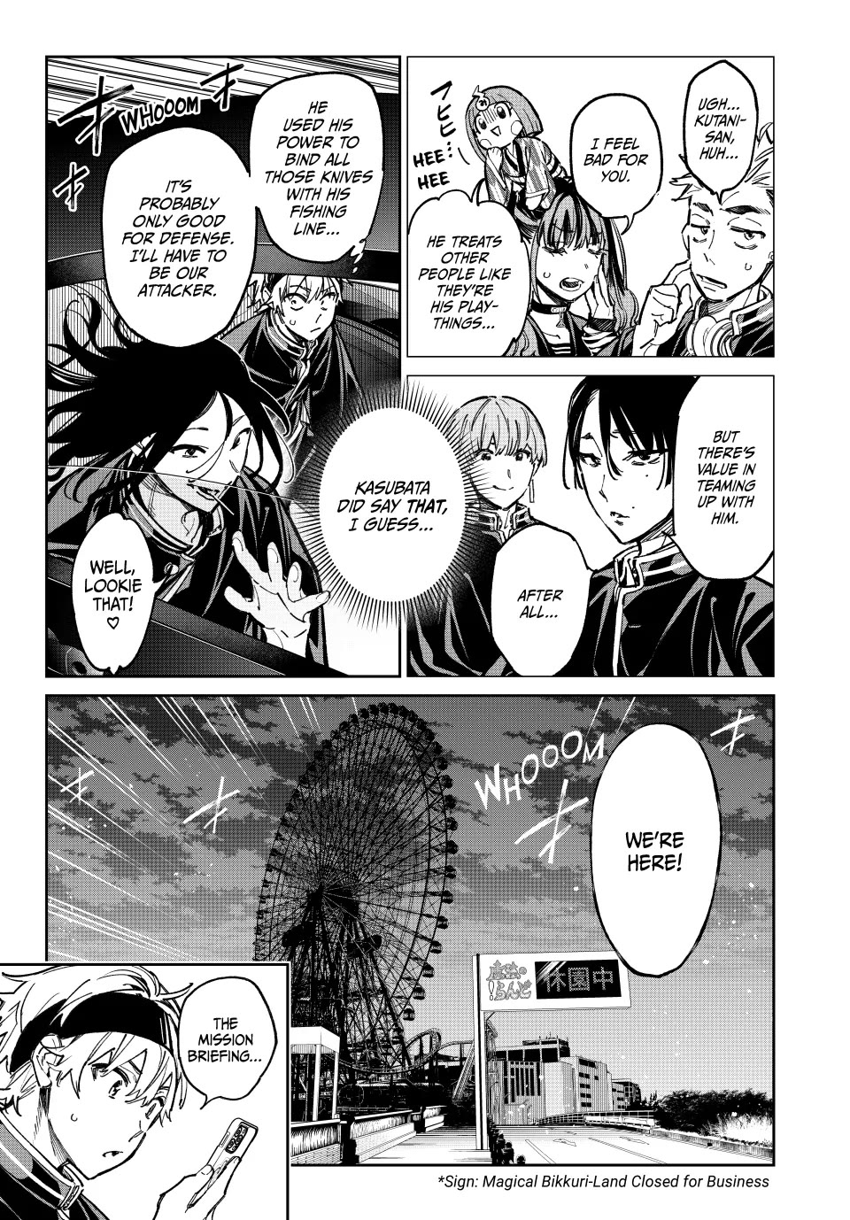 Dead Account Chapter 30 page 12 - Chapter 30: Let's Go to the Amusement Park!