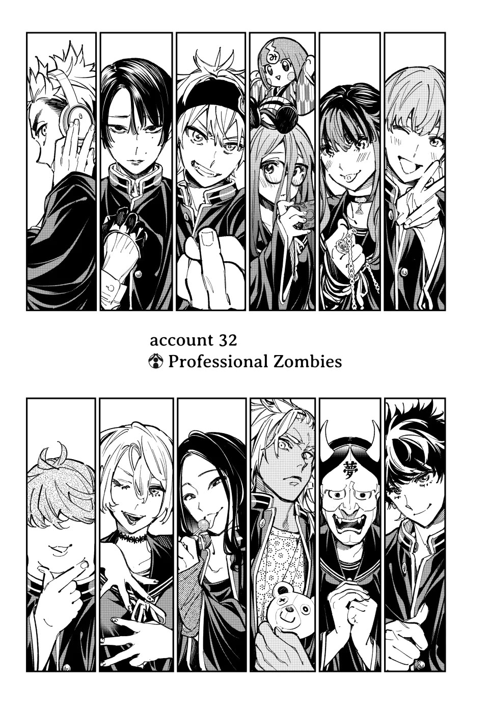 Dead Account Chapter 32 page 1 - Chapter 32: Professional Zombies