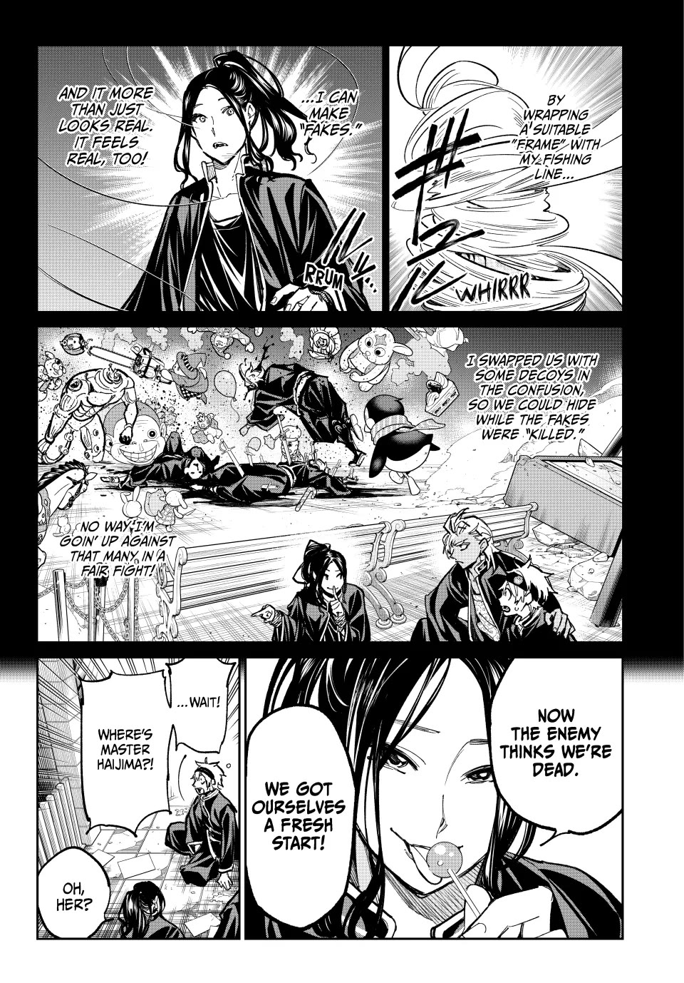 Dead Account Chapter 32 page 11 - Chapter 32: Professional Zombies