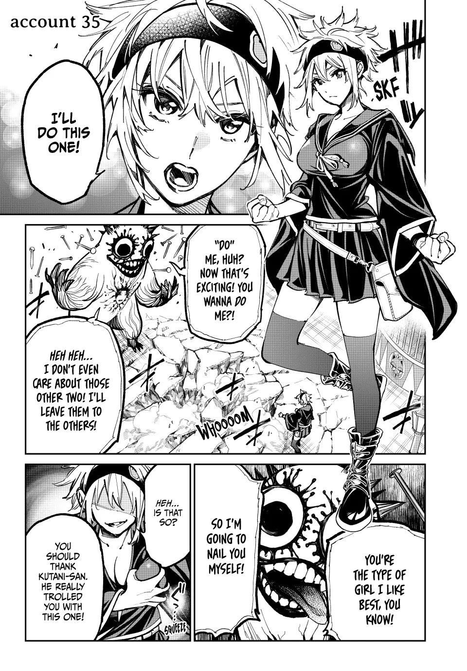 Dead Account Chapter 35 page 1 - Chapter 35: Death's Abyss