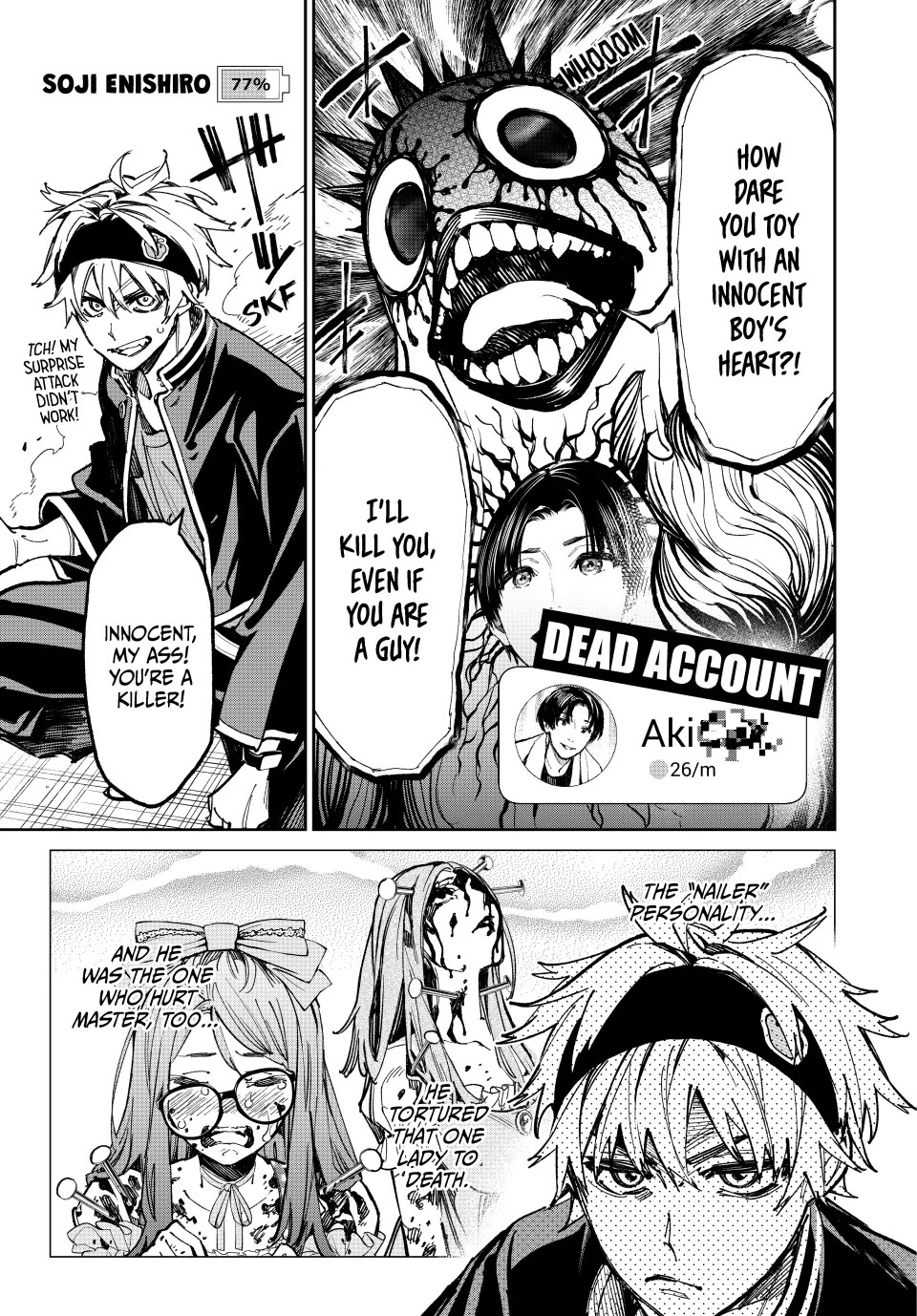 Dead Account Chapter 35 page 5 - Chapter 35: Death's Abyss