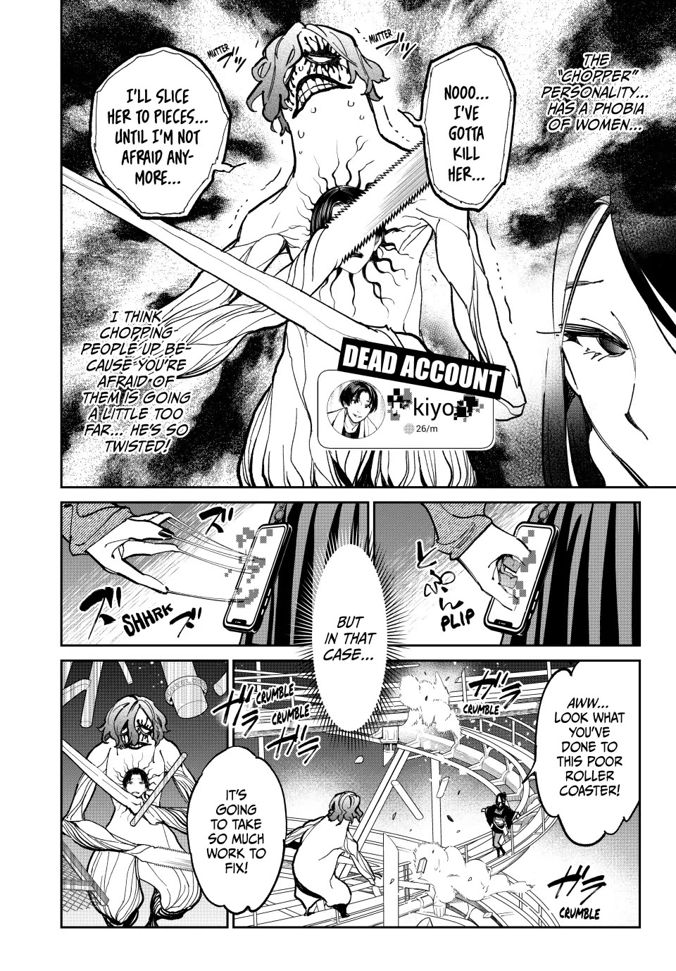 Dead Account Chapter 37 page 4 - Chapter 37: Corrupting Tears