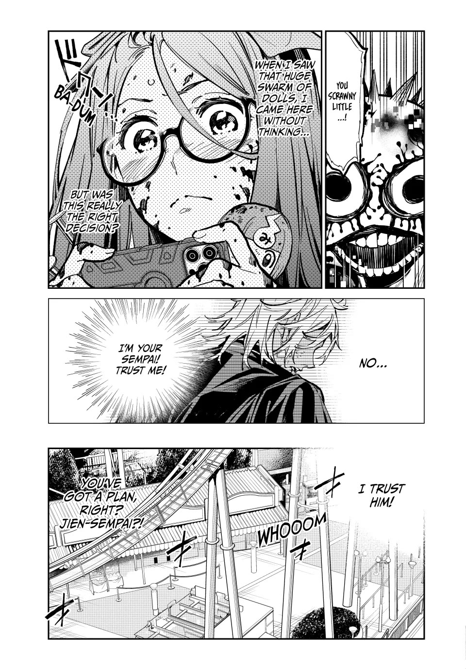Dead Account Chapter 38 page 15 - Chapter 38: Wall of Dolls