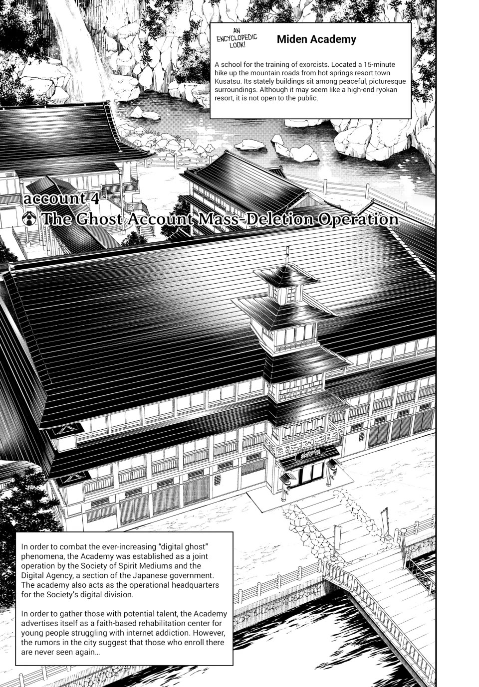 Dead Account Chapter 4 page 1 - Chapter 4: The Ghost Account Mass-Deletion Operation