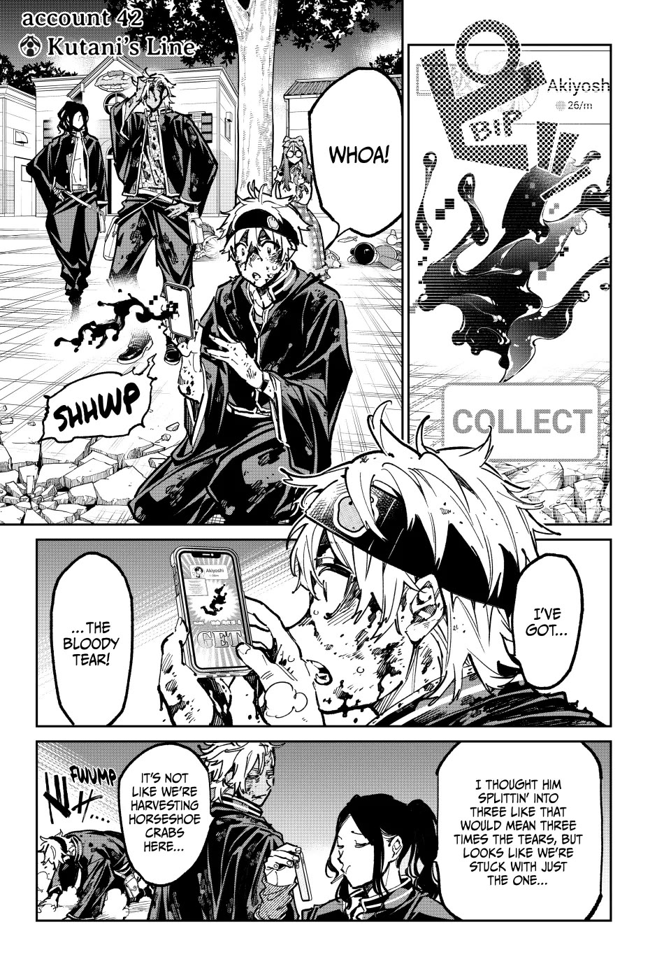 Dead Account Chapter 42: Kutani's Line thumbnail
