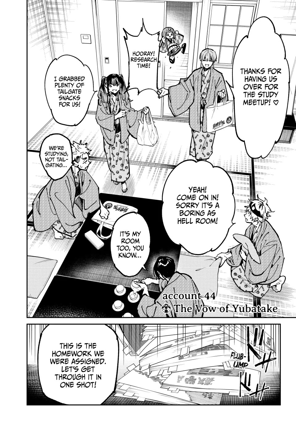 Dead Account Chapter 44 page 2 - Chapter 44: The Vow of Yubatake
