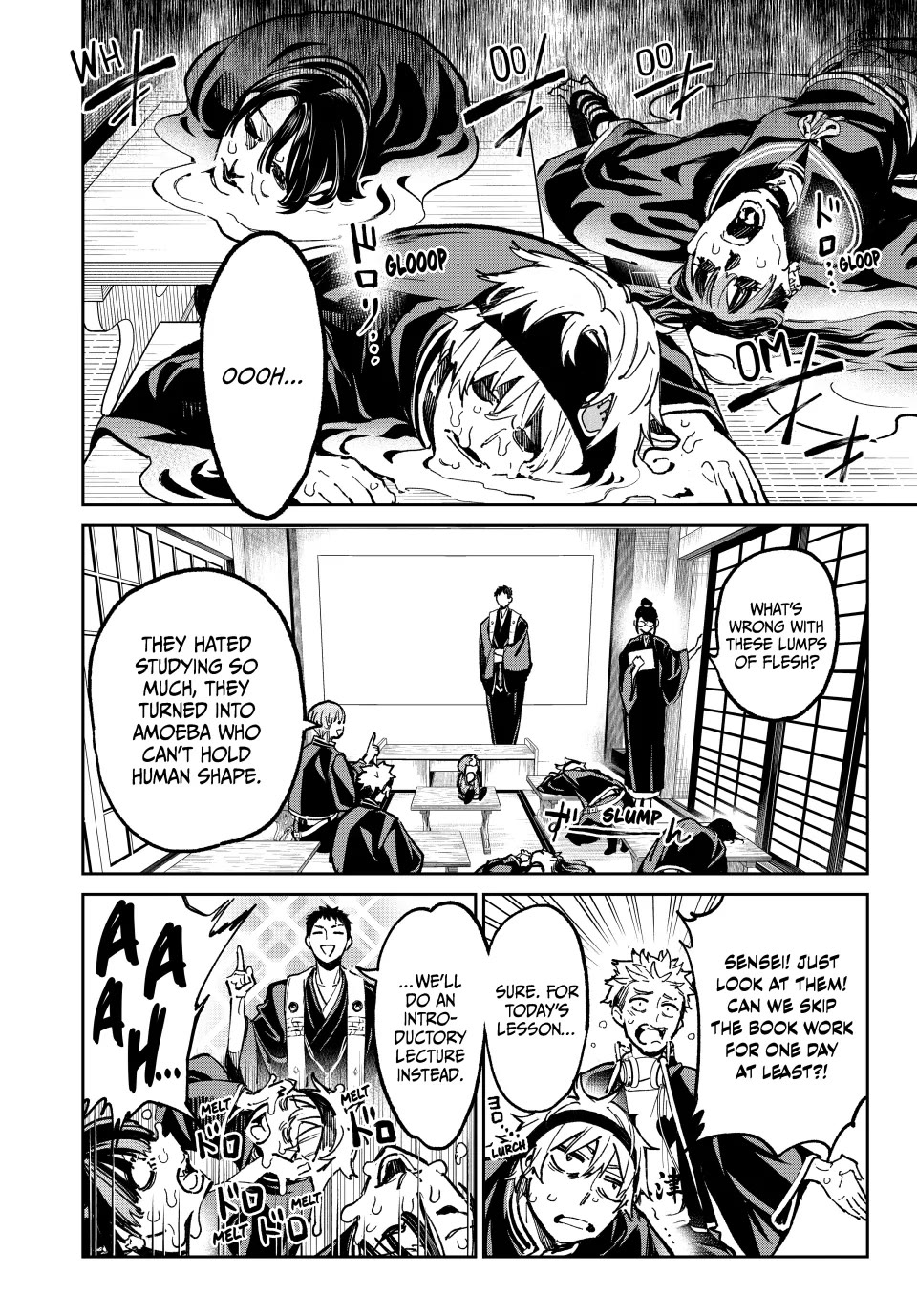 Dead Account Chapter 45 page 2 - Chapter 45: In the Classroom