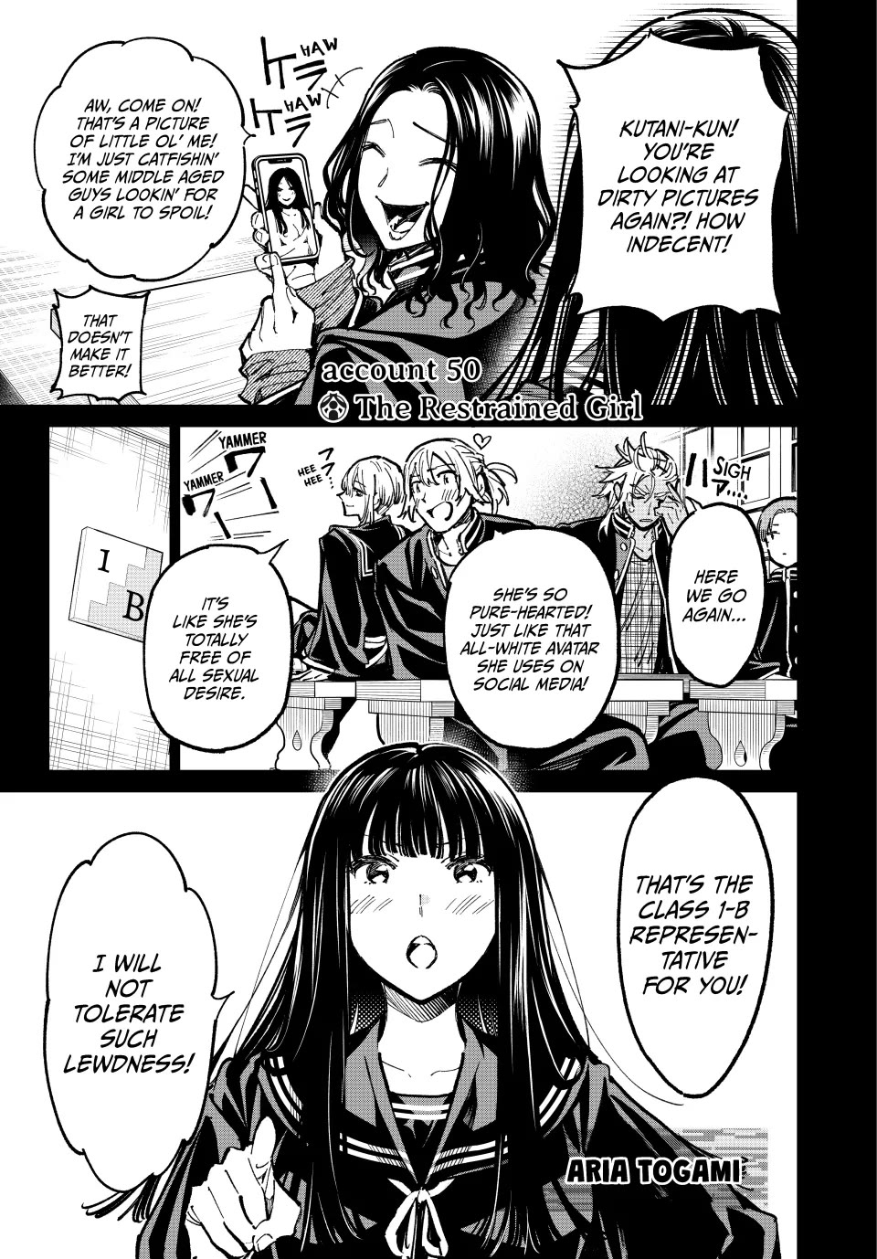 Dead Account Chapter 50 page 1 - Chapter 50: The Restrained Girl