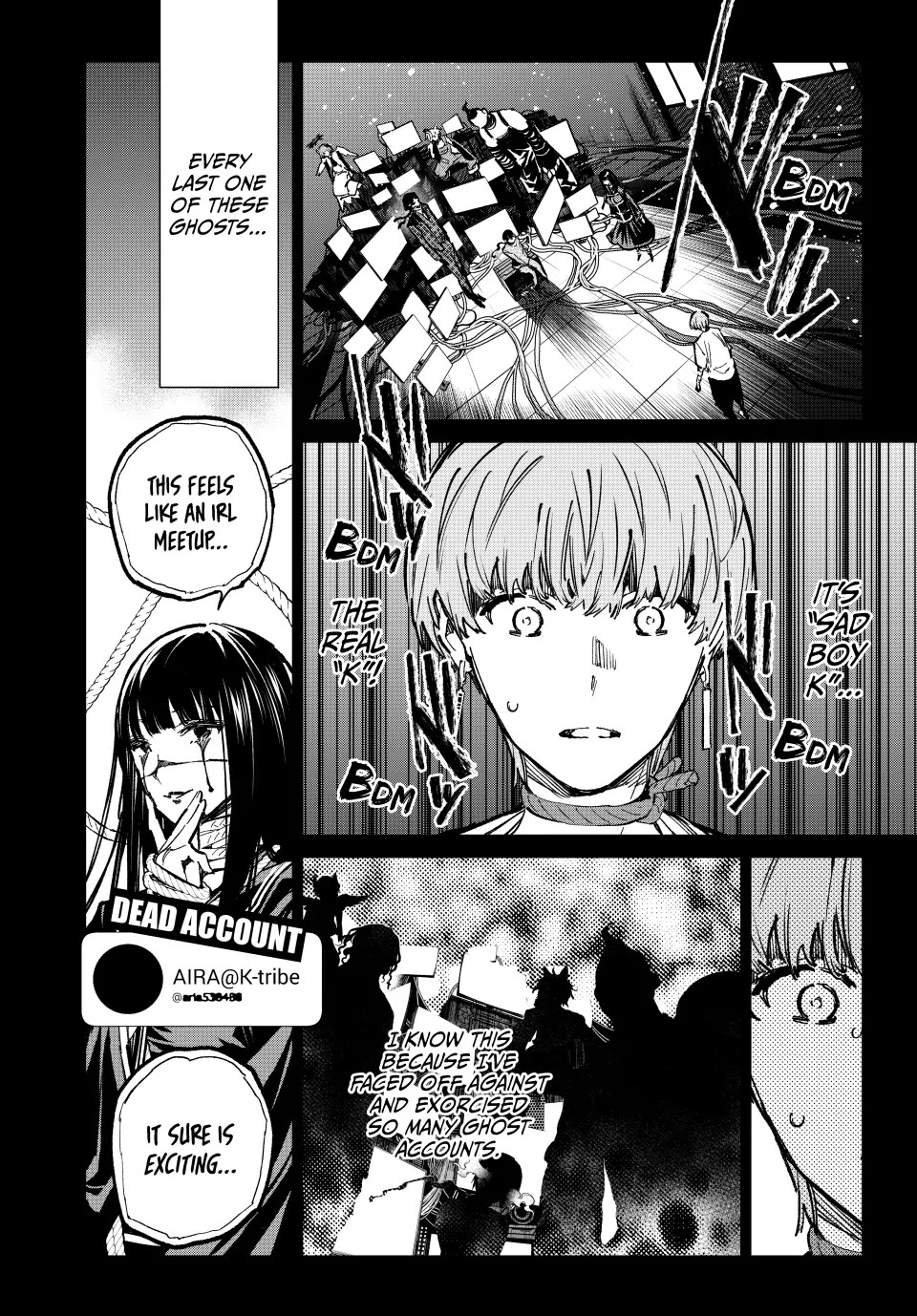 Dead Account Chapter 53 page 9 - Chapter 53: The Dark Meetup