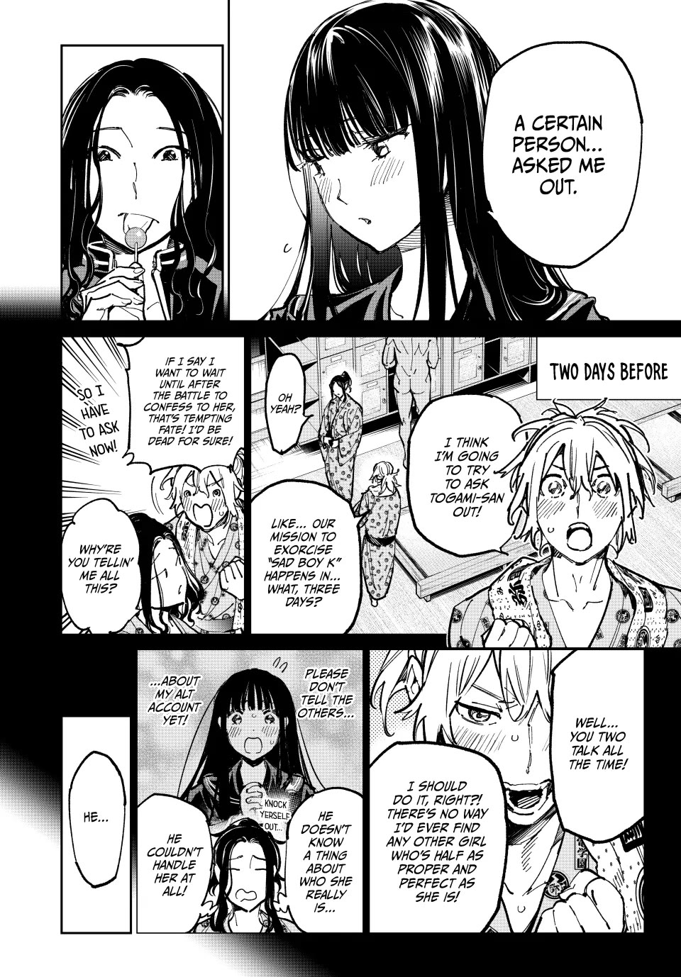 Dead Account Chapter 57 page 6 - Chapter 57: Memories of Line and Rope (2)