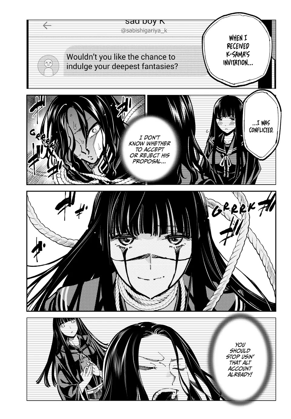 Dead Account Chapter 58 page 10 - Chapter 58: Memories of Line and Rope (3)