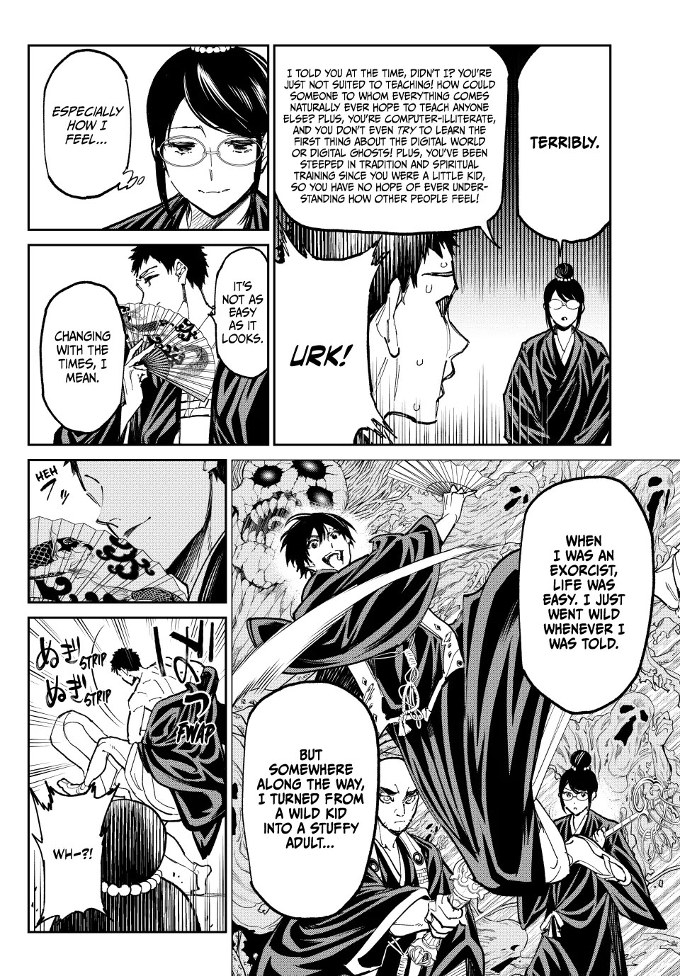 Dead Account Chapter 61 page 12 - Chapter 61: The sad boy K Exorcism Mission