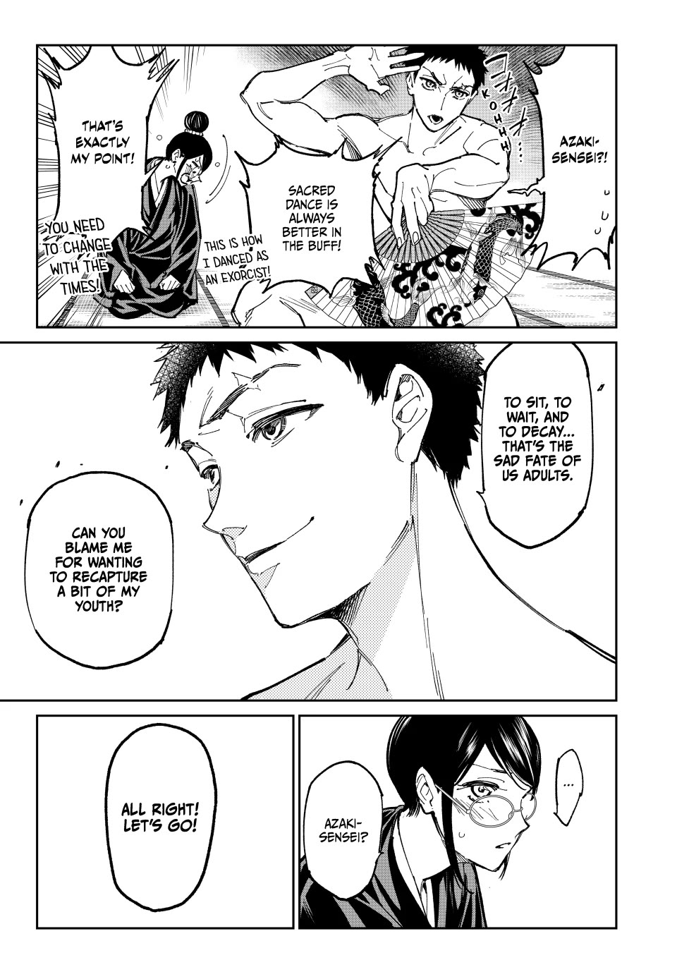 Dead Account Chapter 61 page 13 - Chapter 61: The sad boy K Exorcism Mission