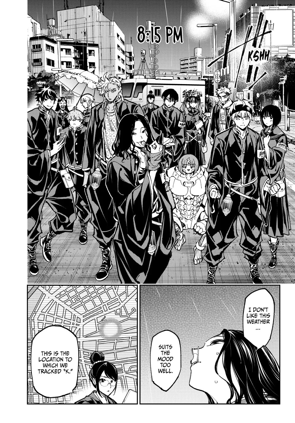 Dead Account Chapter 61 page 14 - Chapter 61: The sad boy K Exorcism Mission