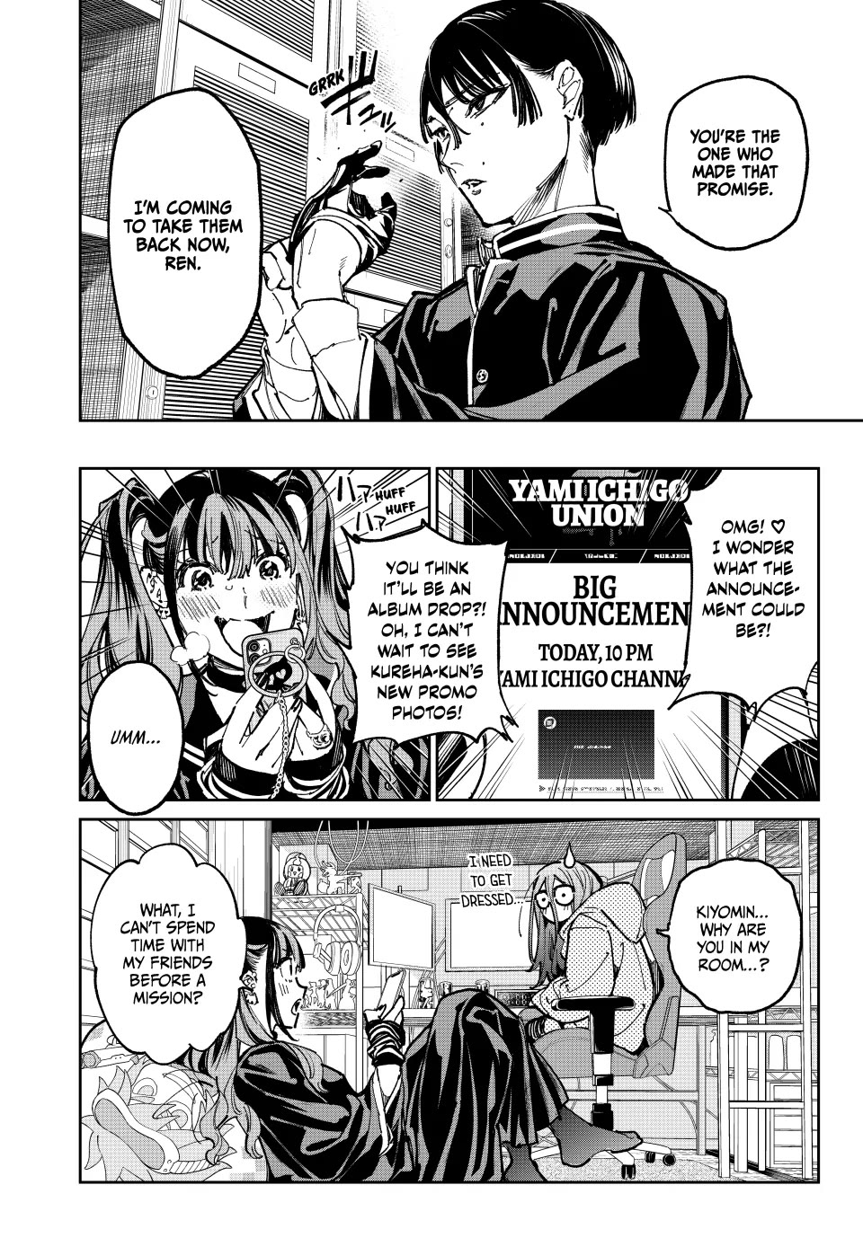 Dead Account Chapter 61 page 6 - Chapter 61: The sad boy K Exorcism Mission