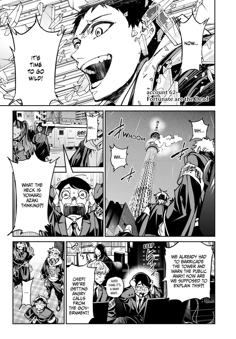 Dead Account Chapter 62: Fortunate are the Dead thumbnail