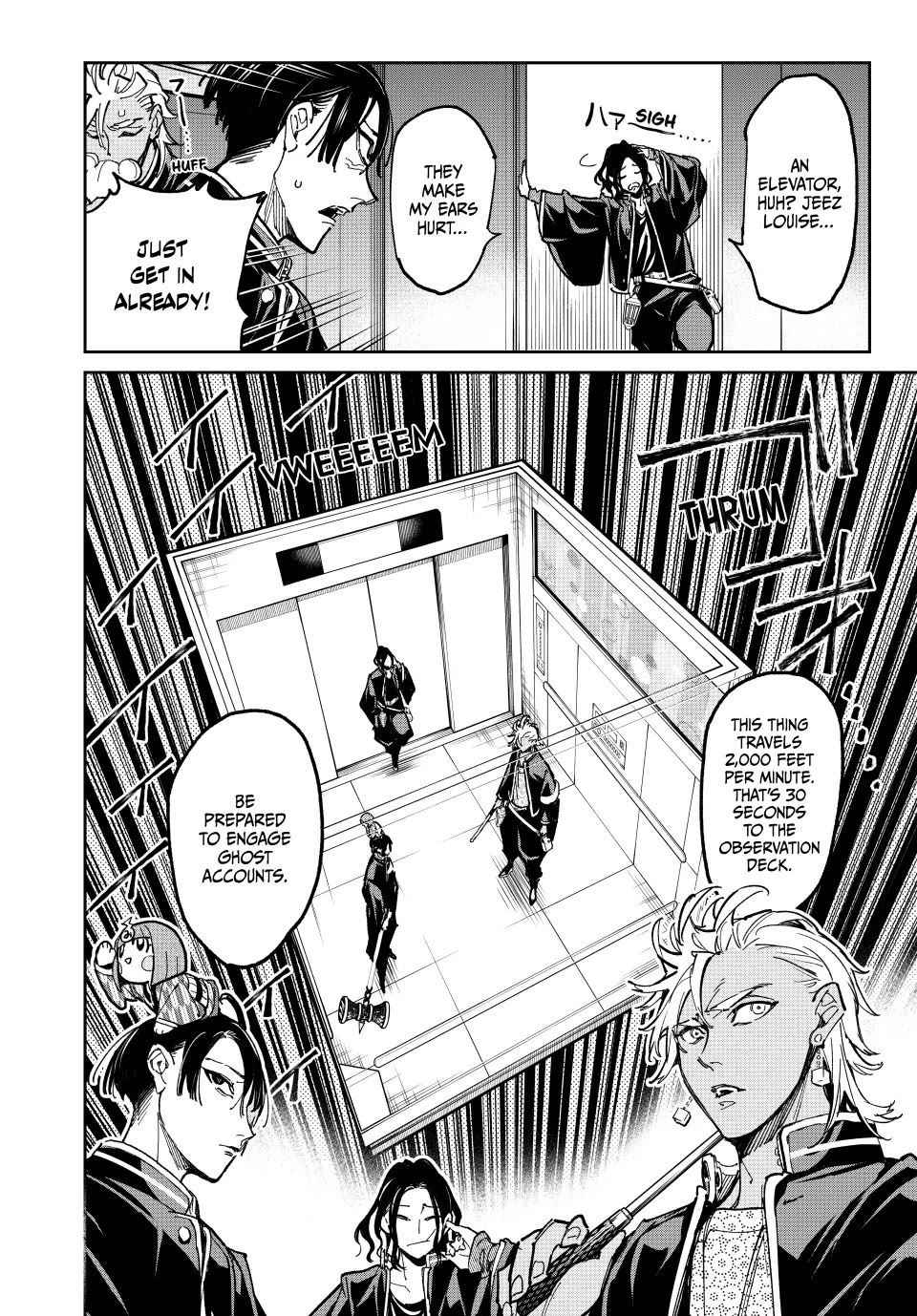 Dead Account Chapter 64 page 5 - Chapter 64: Elevator to Another World