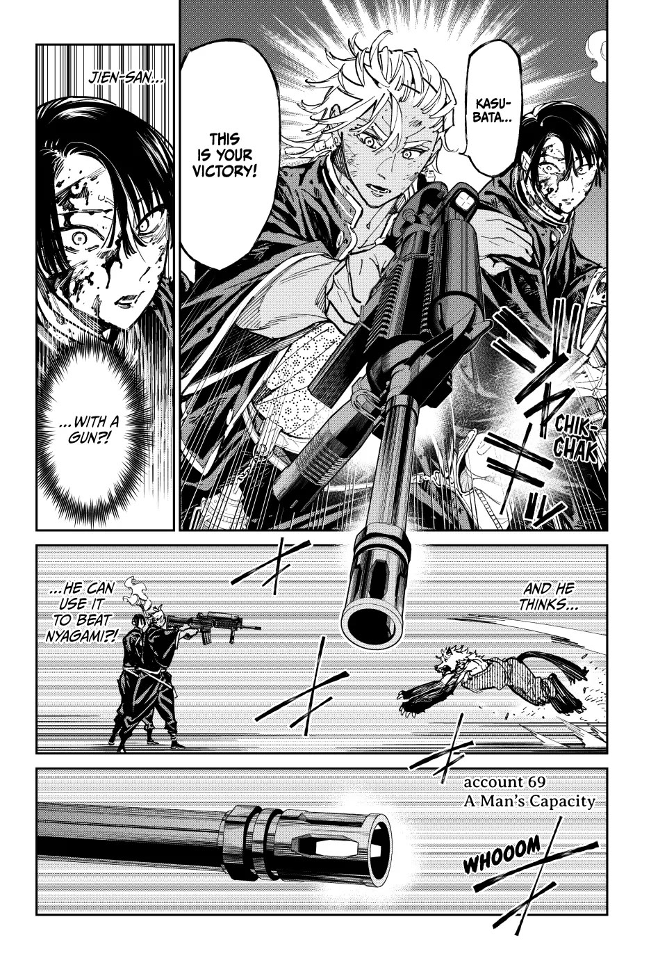 Dead Account Chapter 69 page 1 - Chapter 69: A Man's Capacity