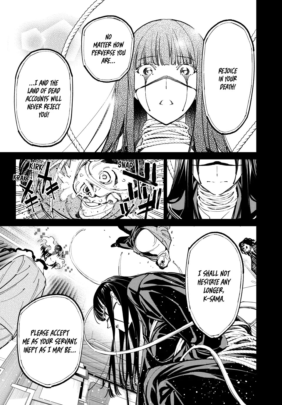 Dead Account Chapter 83 page 12 - Chapter 83: Entanglement of Line and Rope