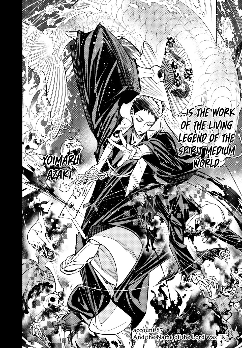 Dead Account Chapter 87 page 2 - Chapter 87: And the Name of the Lord was "K"