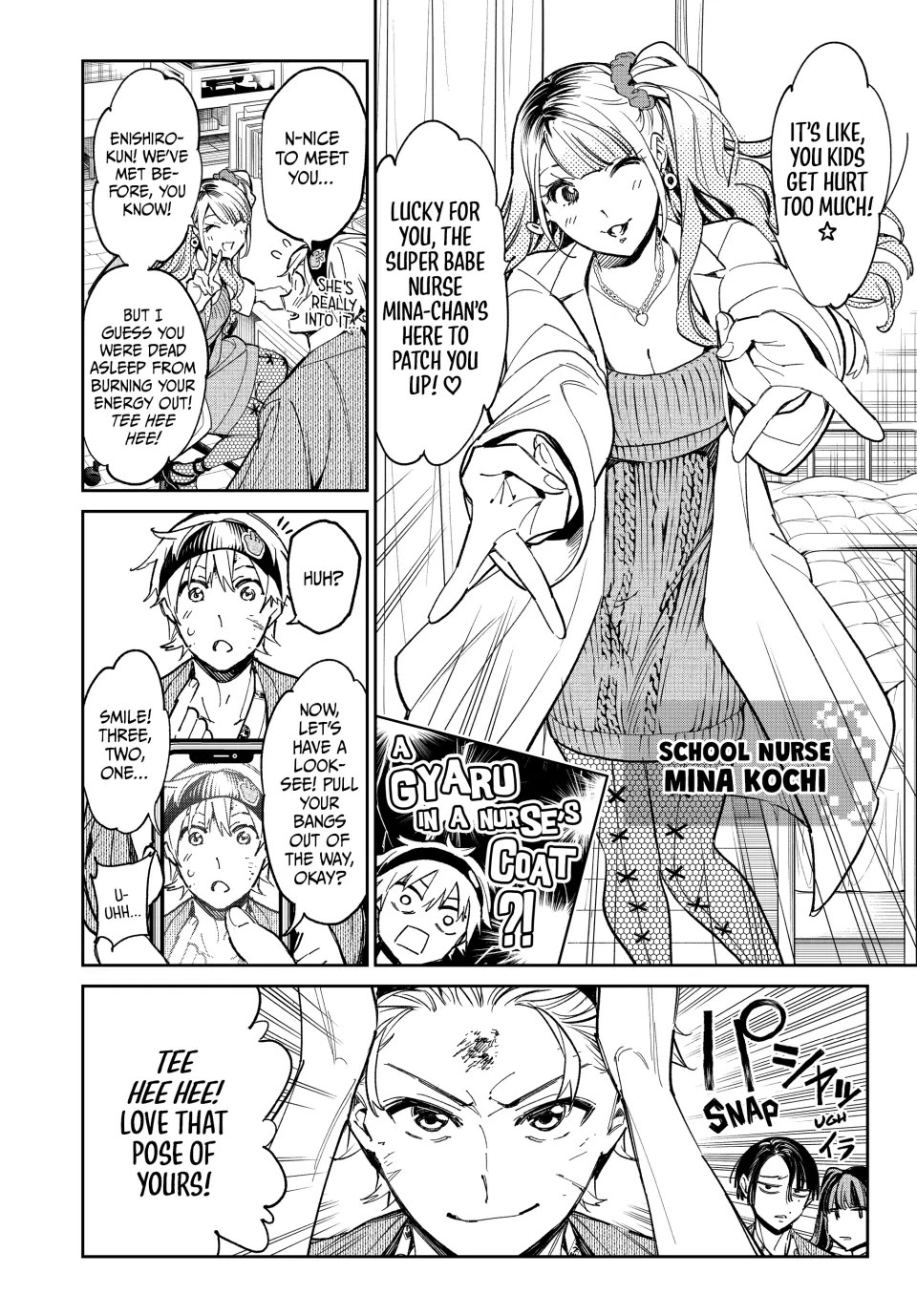 Dead Account Chapter 9 page 10 - Chapter 9: The Gyaru School Nurse