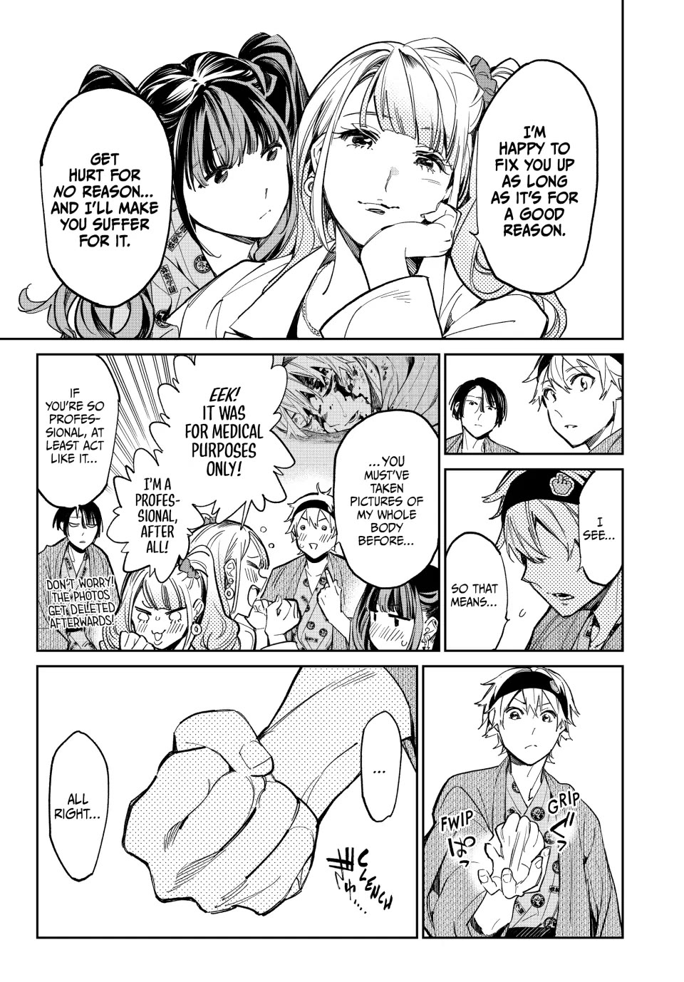 Dead Account Chapter 9 page 13 - Chapter 9: The Gyaru School Nurse