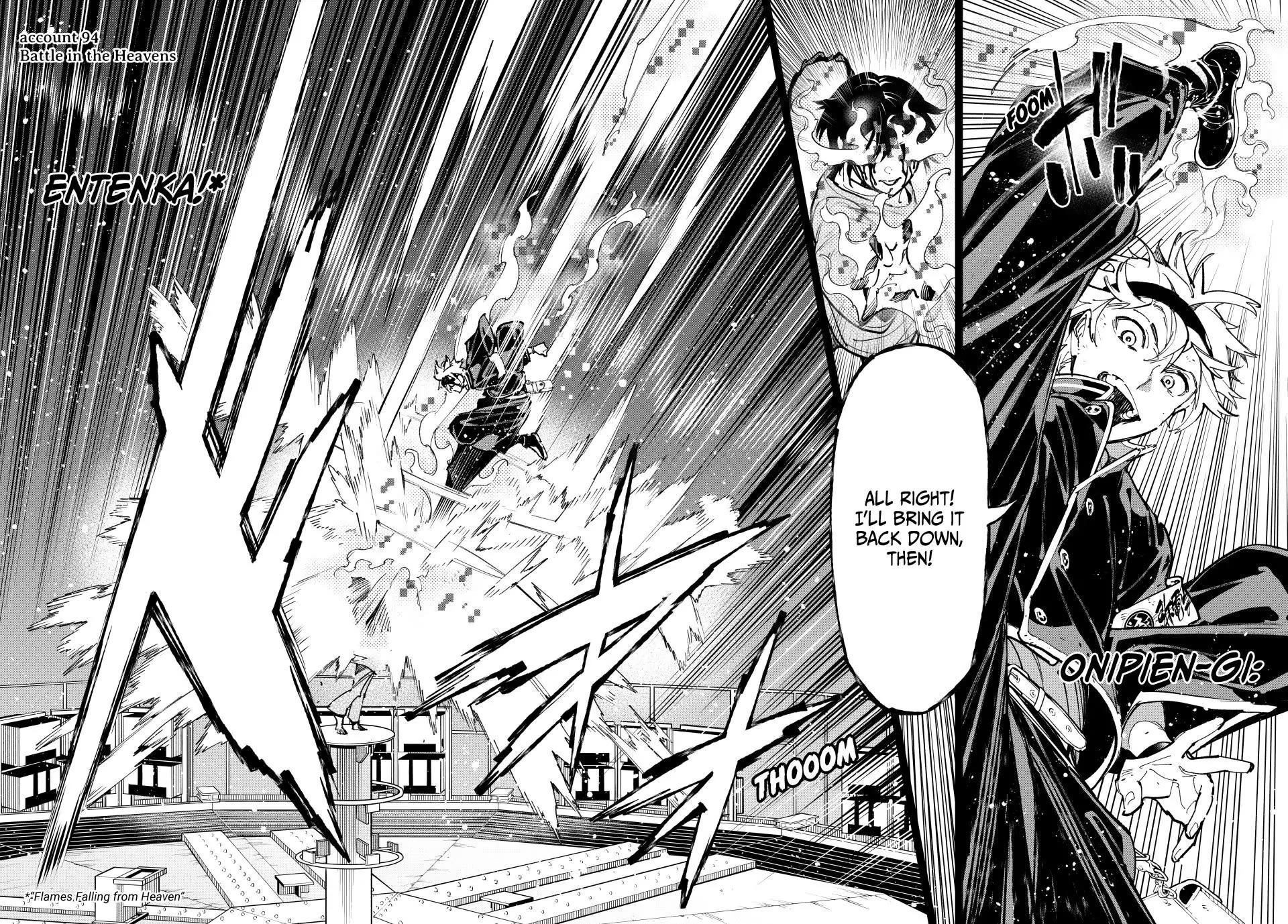 Dead Account Chapter 94 page 2 - Chapter 94: Battle in the Heavens
