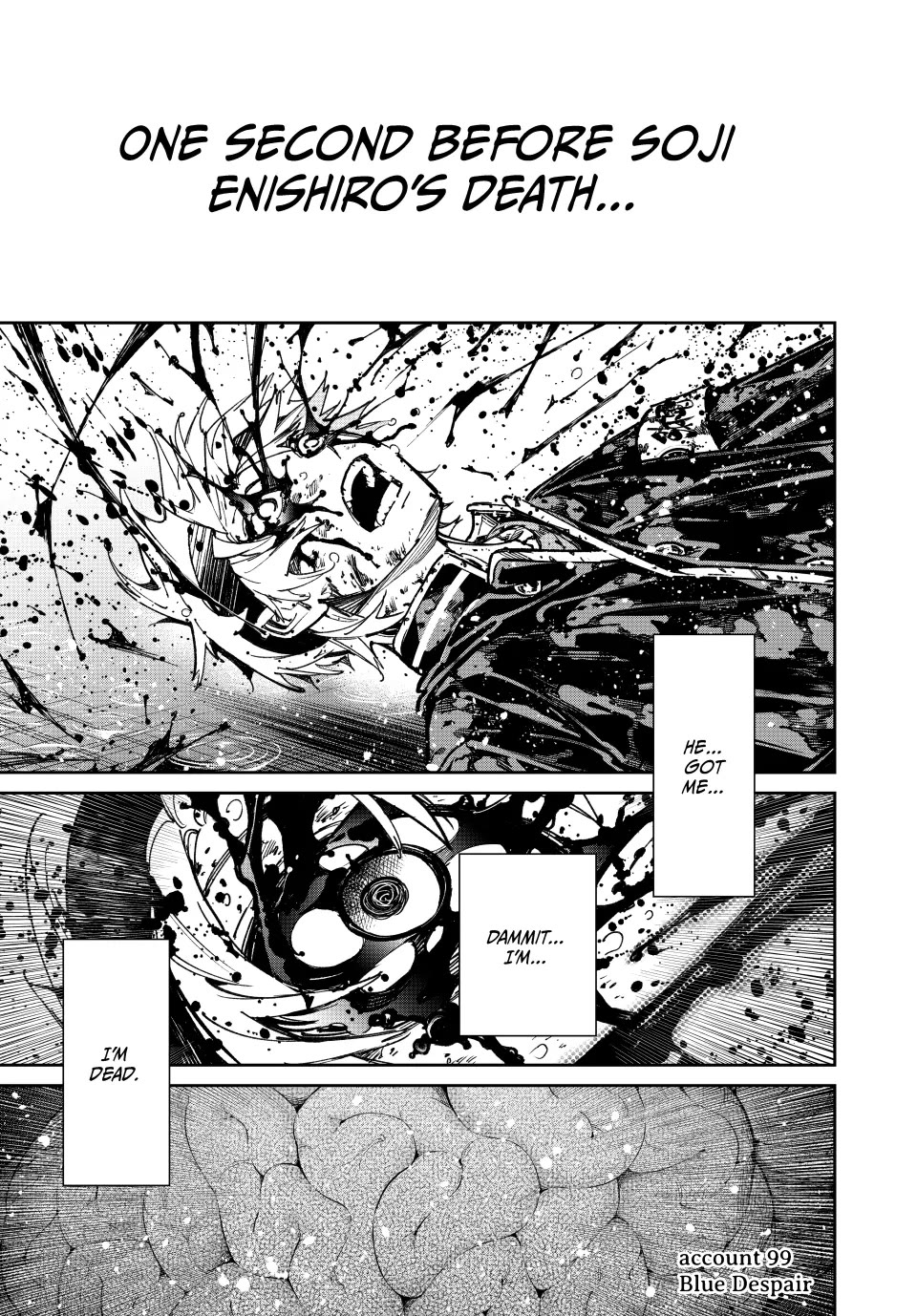 Dead Account Chapter 99: Blue Despair thumbnail