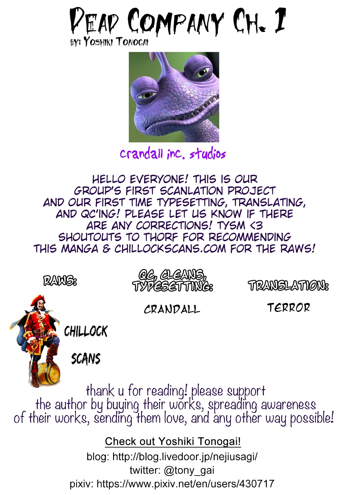 Dead Company Chapter 1 page 39 - Chapter 1