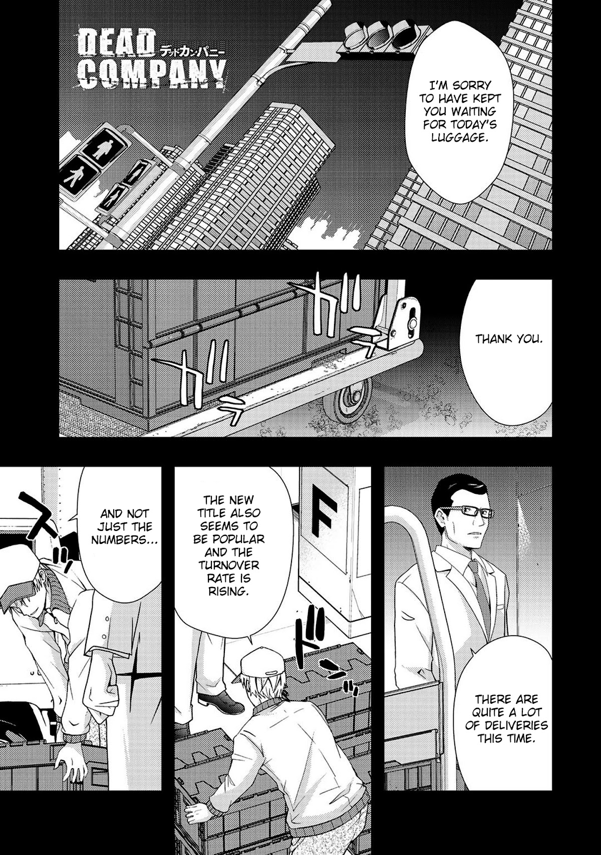 Dead Company Chapter 2 page 1 - Chapter 2