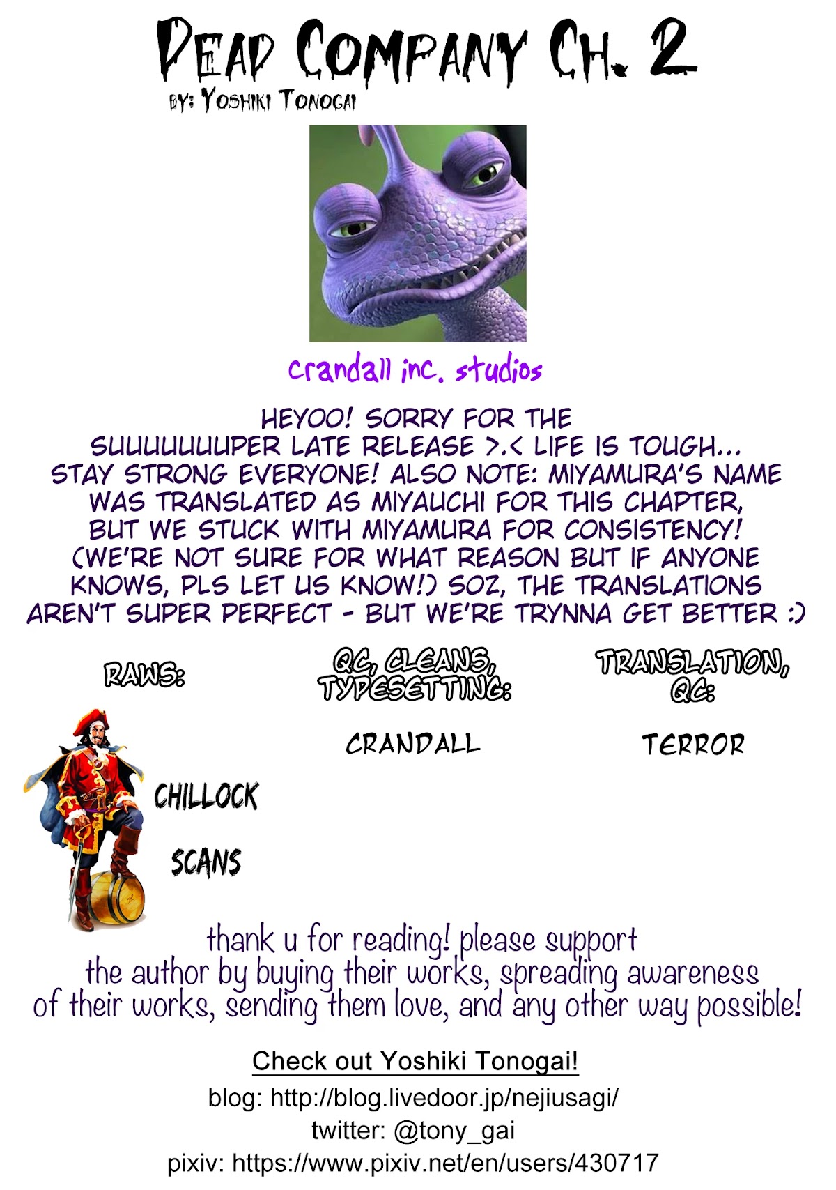 Dead Company Chapter 2 page 34 - Chapter 2