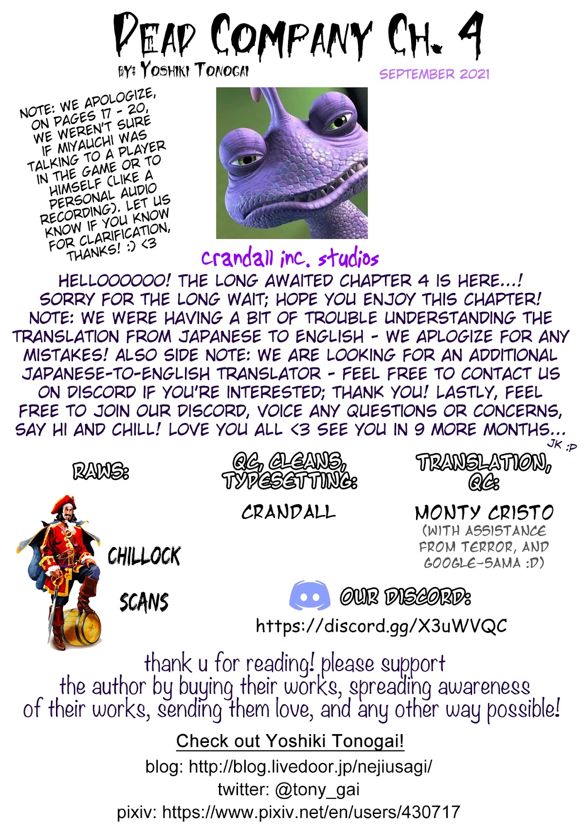 Dead Company Chapter 4 page 31 - Chapter 4