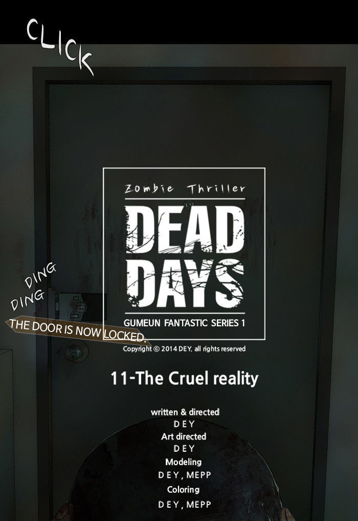 DEAD DAYS Chapter 11 page 60 - Chapter 11 : CRUEL REALITY