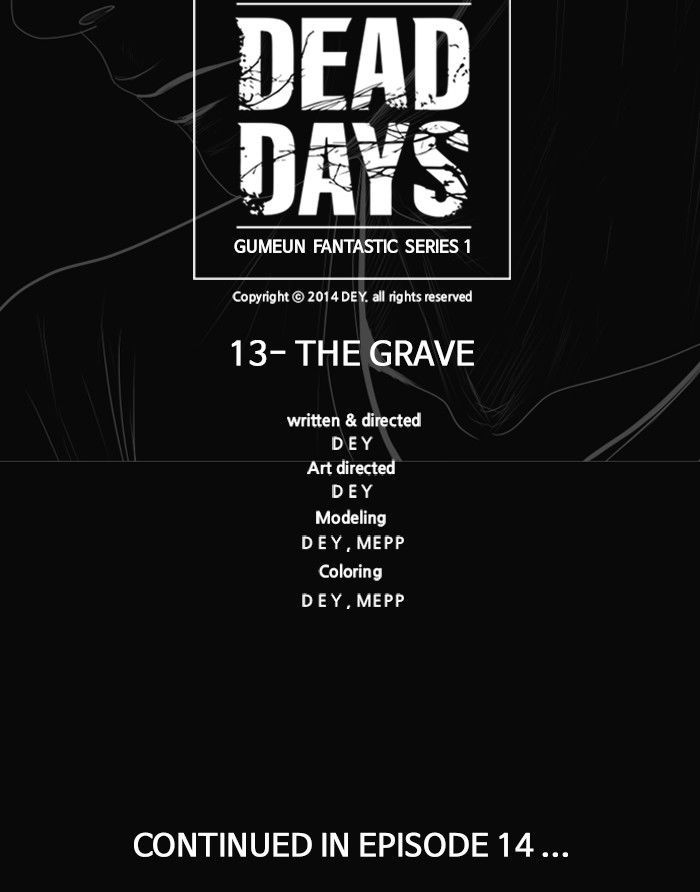 DEAD DAYS Chapter 13 page 79 - Chapter 13 : THE GRAVE