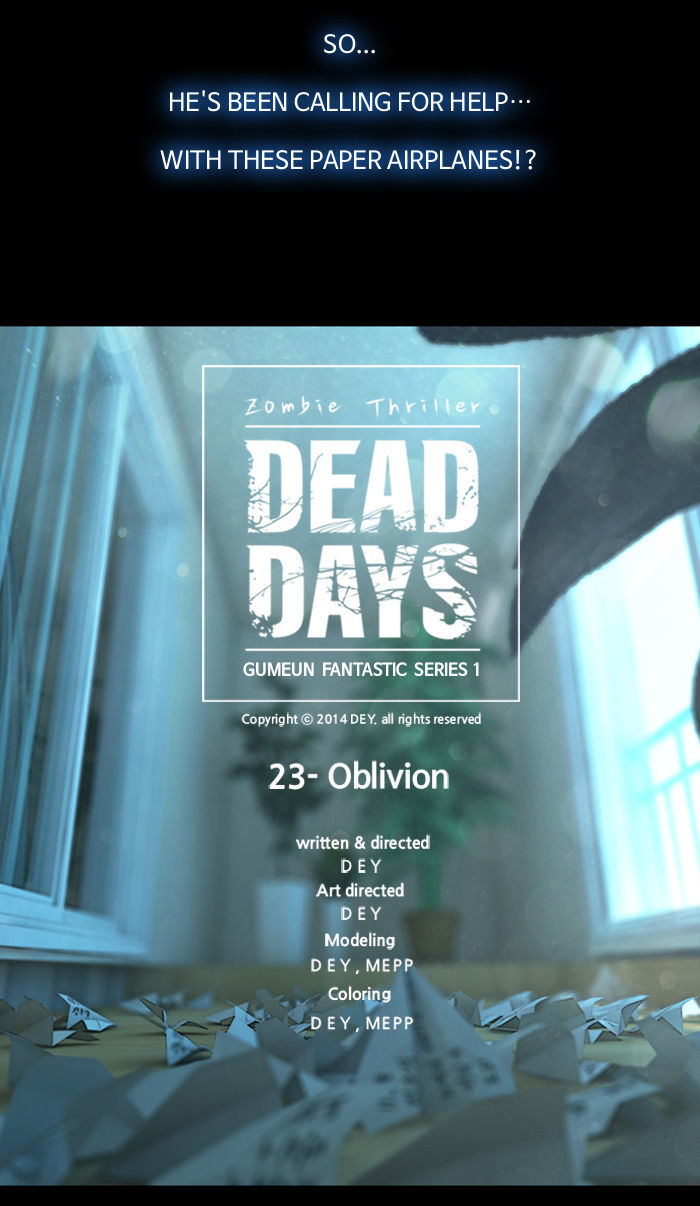 DEAD DAYS Chapter 23 page 66 - Chapter 23 : OBLIVION