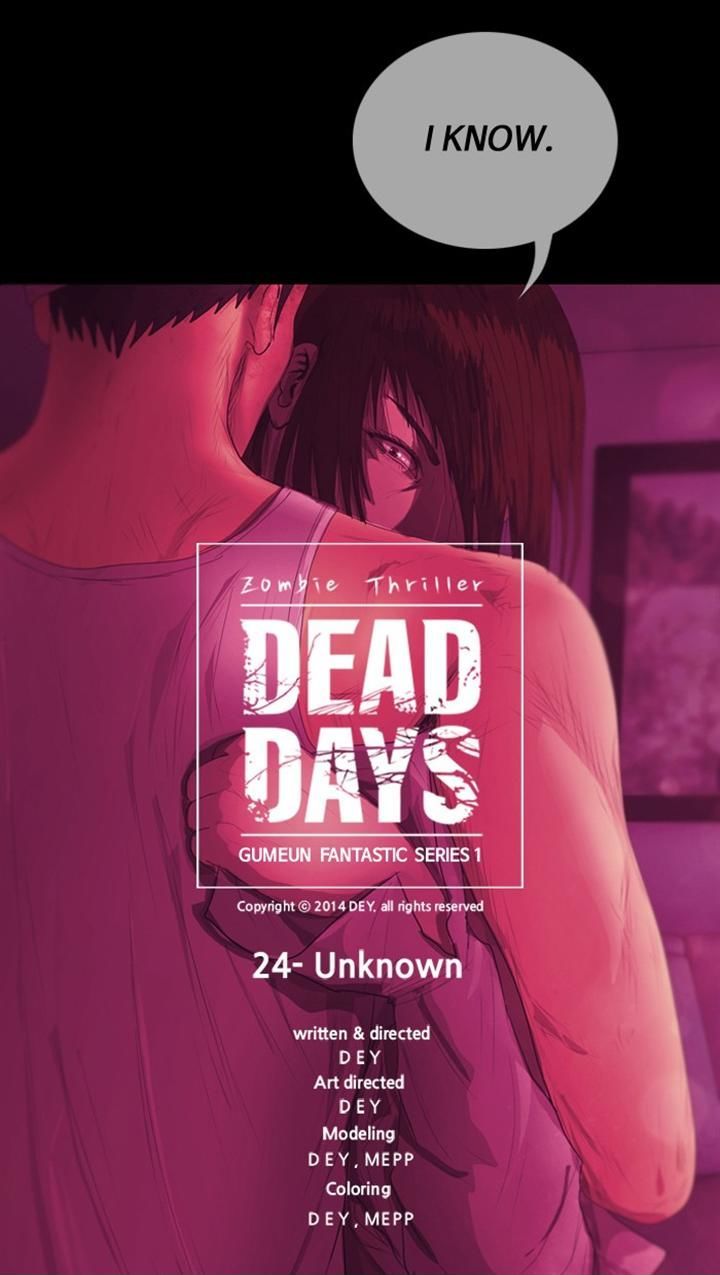 DEAD DAYS Chapter 24 page 63 - Chapter 24 : UNKNOWN