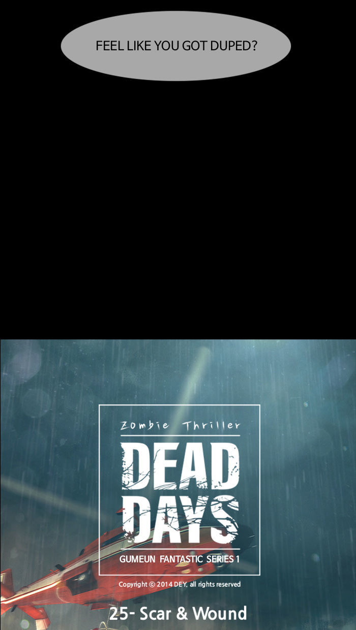 DEAD DAYS Chapter 25 page 59 - Chapter 25 : SCAR & WOUND