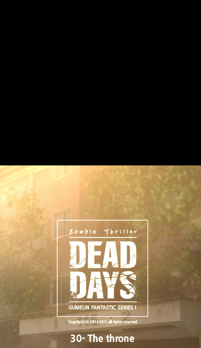 DEAD DAYS Chapter 30 page 70 - Chapter 30 : THRONE