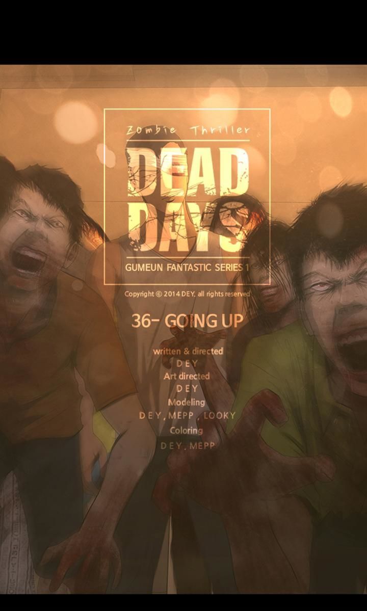 DEAD DAYS Chapter 36 page 82 - Chapter 36 : GOING UP
