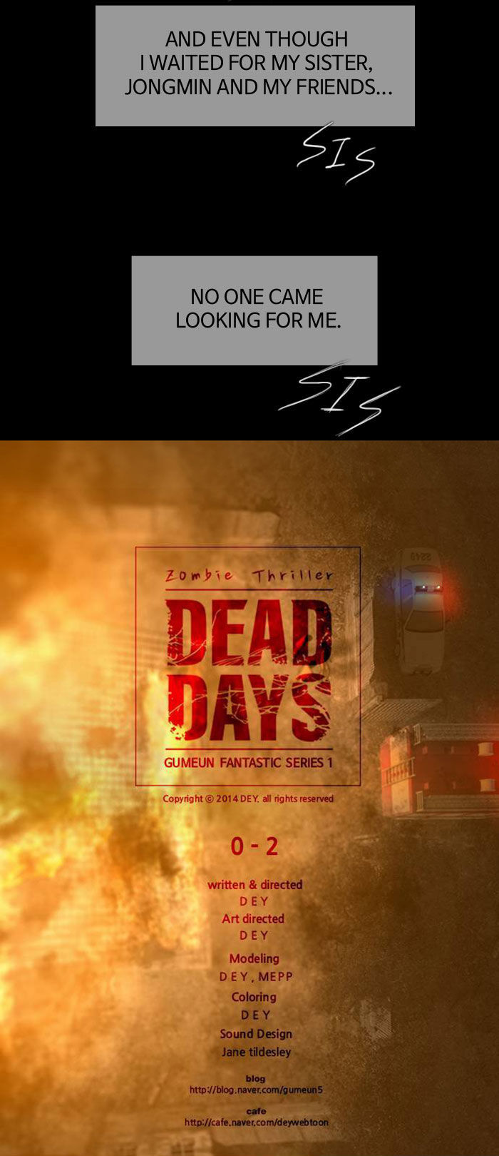 DEAD DAYS Chapter 44 page 91 - Chapter 44 : Ep. 0-2