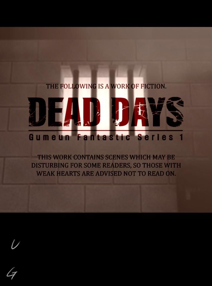 DEAD DAYS Chapter 50 page 1 - Chapter 50