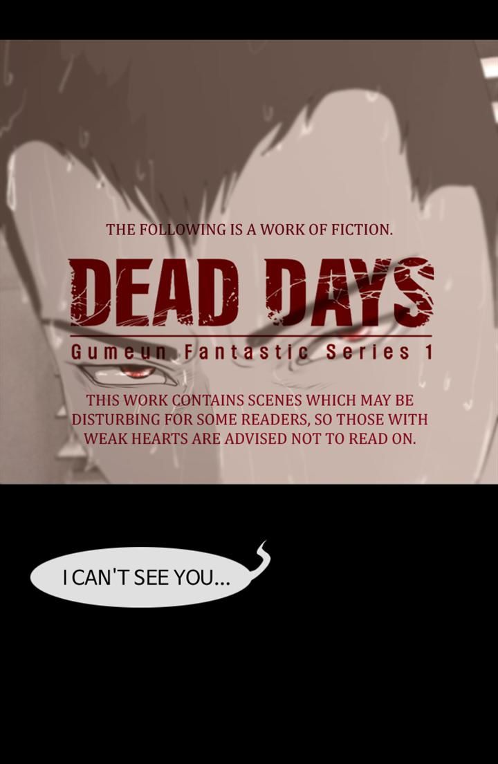 DEAD DAYS Chapter 53 page 1 - Chapter 53