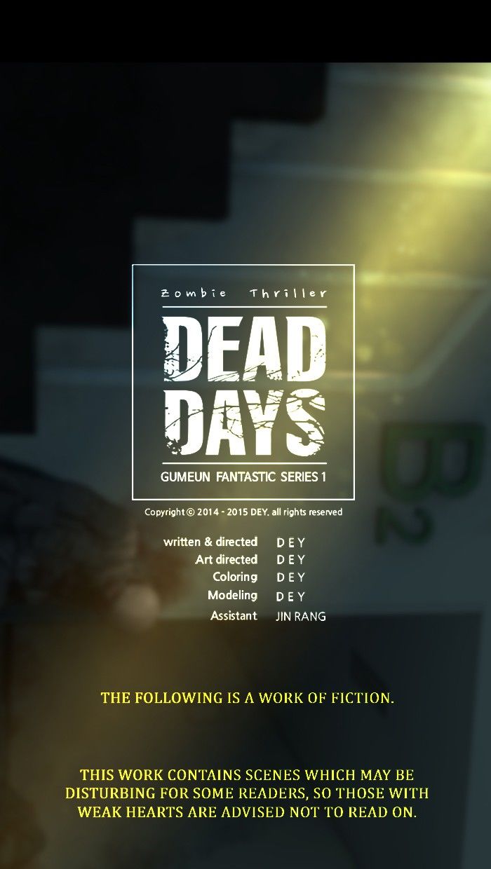 DEAD DAYS Chapter 61 page 1 - Chapter 61 : Ep. 45 - Epilogue