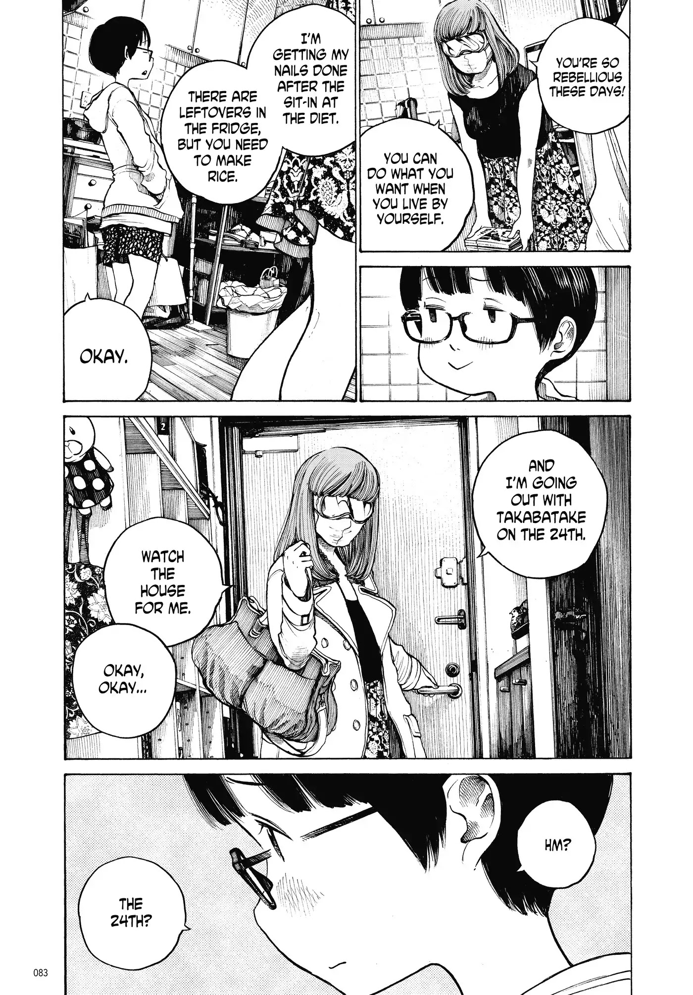 Dead Dead Demon's Dededededestruction Chapter 13 page 3 - Chapter 13