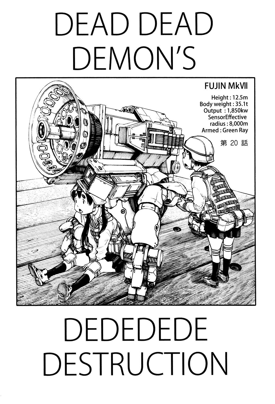 Dead Dead Demon's Dededededestruction Chapter 20 page 1 - Chapter 20